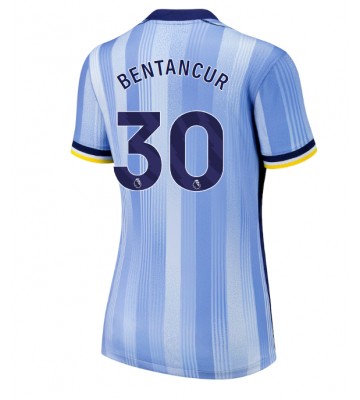 Tottenham Hotspur Rodrigo Bentancur #30 Udebanetrøje Dame 2024-25 Kort ærmer